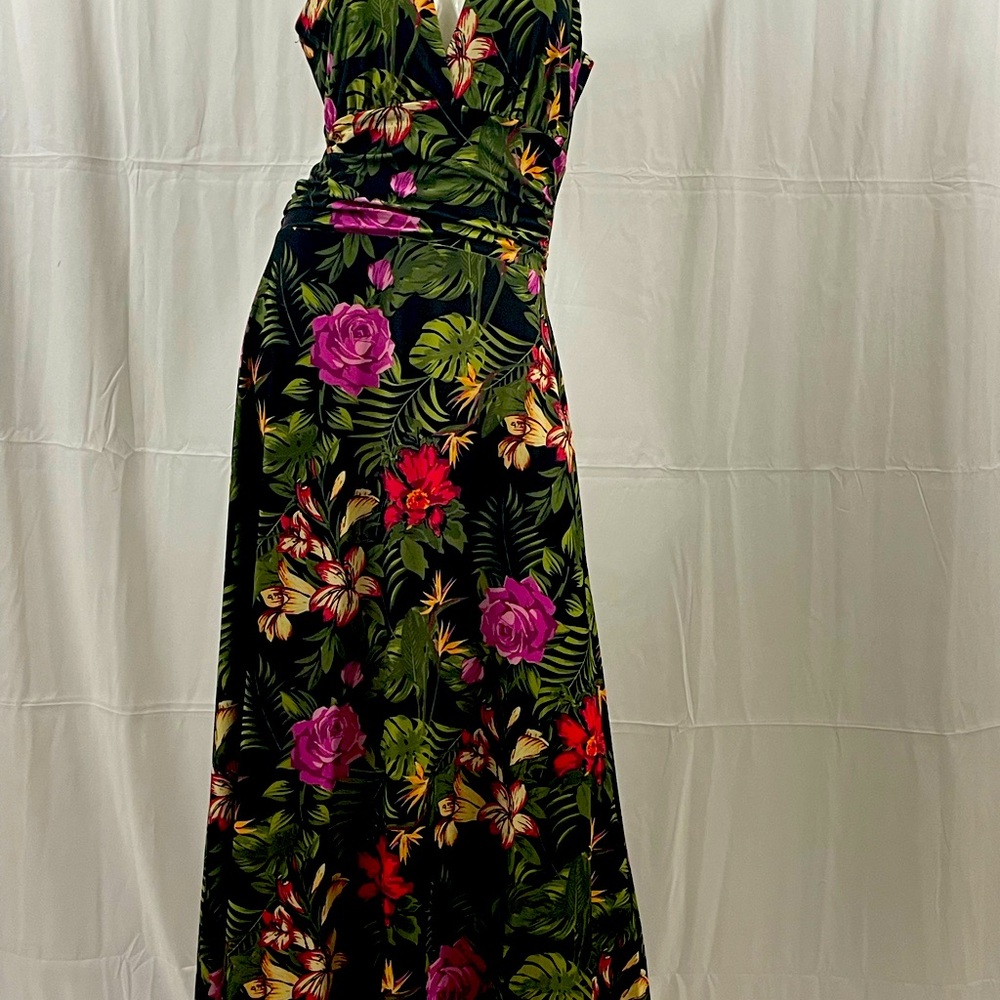 Maxi floral dress